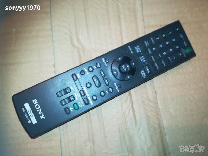 SONY DVD//VIDE0 RECORDER REMOTE CONTROL 1011201909, снимка 1