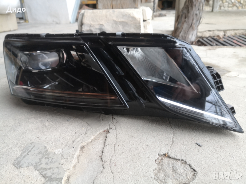 Фар Skoda Octavia III 2017-20 FULL LED десен/Фар Шкода Октавиа/Фар Octavia LED , снимка 1