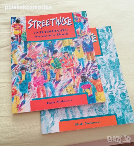 Учебник по английски език Streetwise + учебна тетрадка, снимка 1