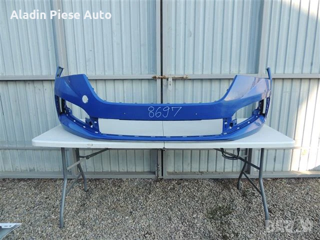 Предна броня Skoda Scala година 2018 2019 2020 2021 2022 код 657807221 , снимка 1