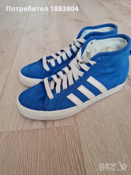 Оригинални кецове Адидас от естествен велур, снимка 1