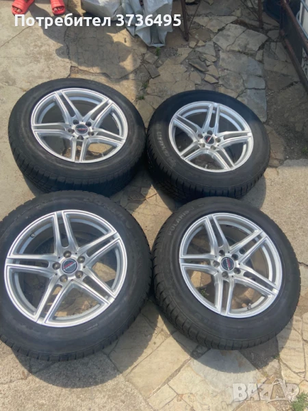 Джанти 18 AUDI/BORBET 5x112, снимка 1