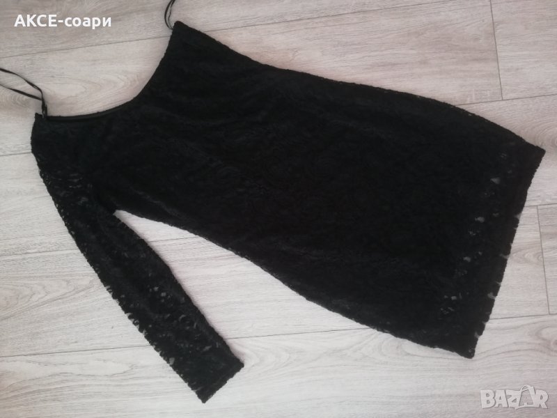  Рокля с един ръкав,М дантела, Отлична! , снимка 1