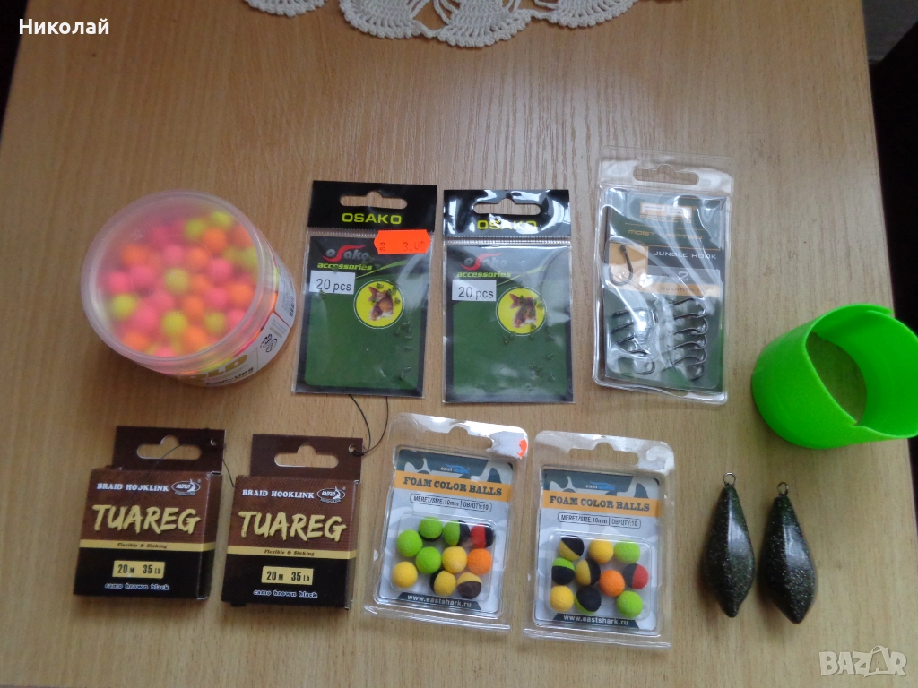 KATRAN TUAREG 35lb,куки PB и Pop-Up топчета., снимка 1