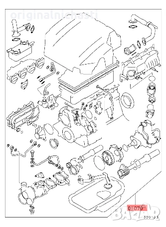 Комплект гарнитури за МИТСУБИШИ ПАДЖЕРО MITSUBISHI PAJERO ME993451 ME993452 ME993453 ME993454, снимка 1