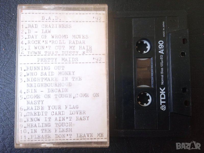 Pretty Maids – Sin-Decade / D-A-D – Riskin' It All аудио касета музика, снимка 1