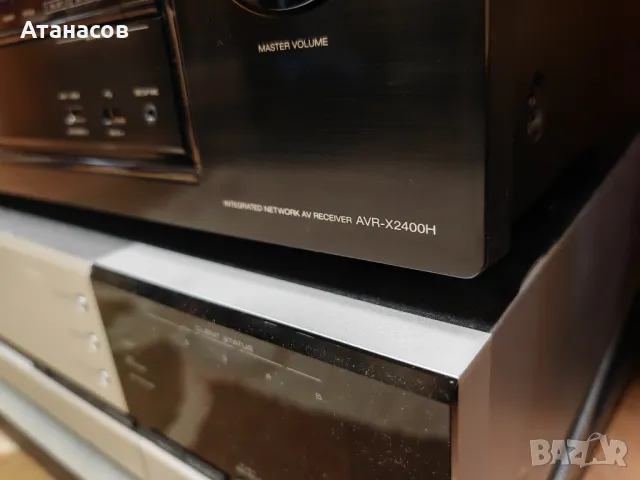 Denon AVR X 2400 H HEOS Dolby Atmos Wi-Fi HDMI USB Network ресийвър усилвател с дистанционно , снимка 6 - Ресийвъри, усилватели, смесителни пултове - 50424120