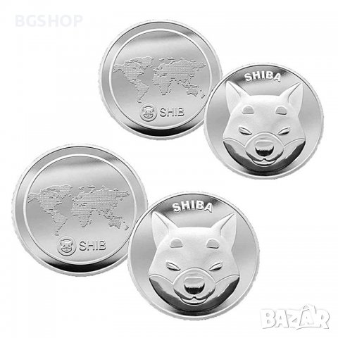 Shiba Inu coin / Шиба Ину монета ( SHIB ) - Silver