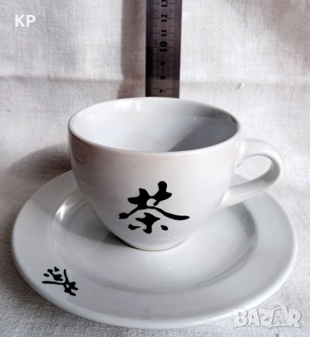 🎎 🇯🇵 Сервиз за чай или кафе с йероглифи 🇯🇵🎁, снимка 5 - Сервизи - 39716421