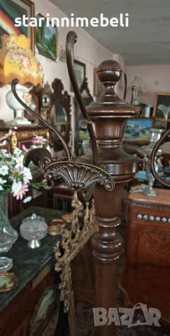 Антикварни дървени закачалки , снимка 5 - Закачалки - 51439471