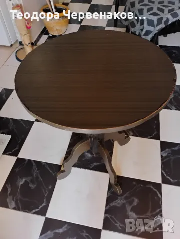 Продавам 3 вида маси.холна,маса за телевизор и маса която става и за хранене и за кафе., снимка 6 - Маси - 50431208