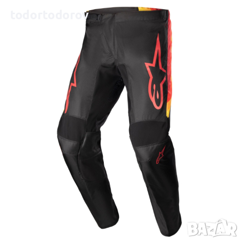 Мотокрос Панталон ALPINESTARS FLUID CORSA Black Red,размер 34,NEW, снимка 1
