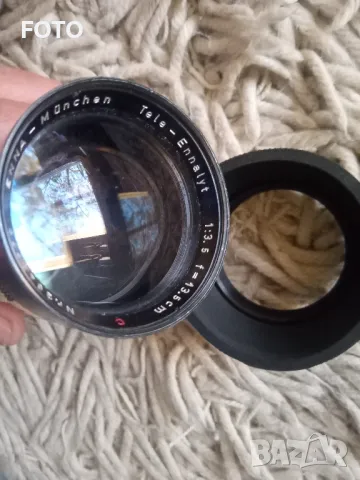 ENNA-Munchen tele-ennalyt1:3.5 f=13.5cm, снимка 8 - Обективи и филтри - 47736992