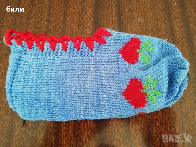 Ръчно плетени терлици , снимка 1