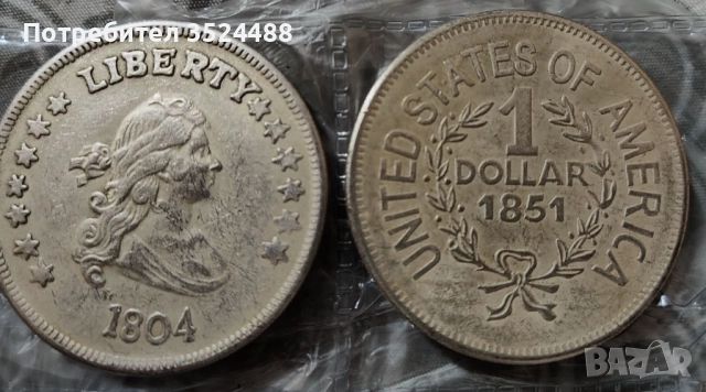 Монети , American Liberty,One dollar, E Pluribus Unum, снимка 3 - Нумизматика и бонистика - 52297201