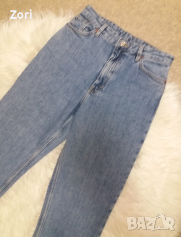 СТРАХОТНИ светлосини дънки с широк крачол, снимка 2 - Дънки - 44925968