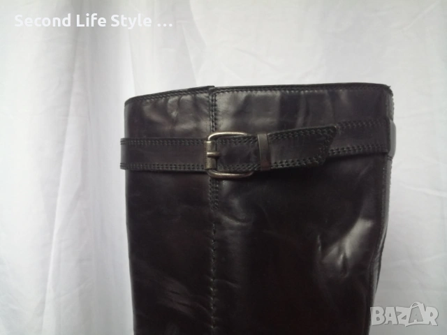 Lavorazione Artigiana №37 дамски ботуши естествена кожа, снимка 4 - Дамски ботуши - 53009156