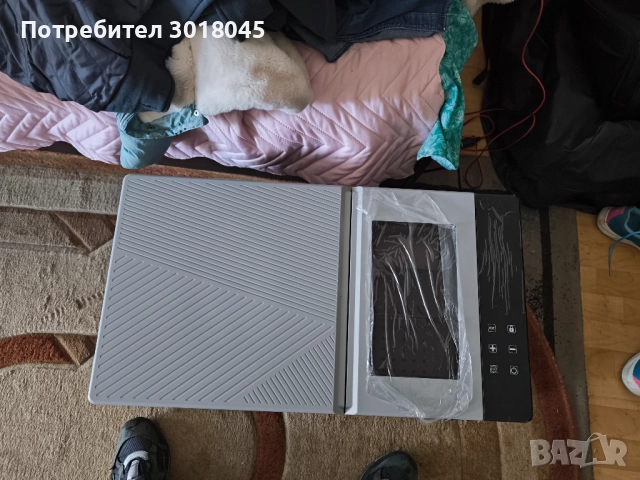 Хладилник фризер със ледогенератор на 12в и 220 промоция 620лвв