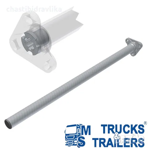 Монтажна тръба за калник Ø42 60780431