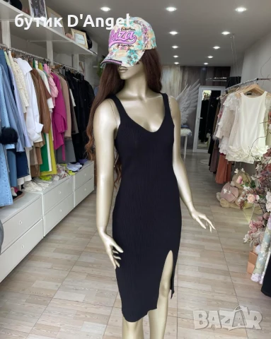 Рокля от стегнат рипс 5 цвята , снимка 6 - Рокли - 50537948