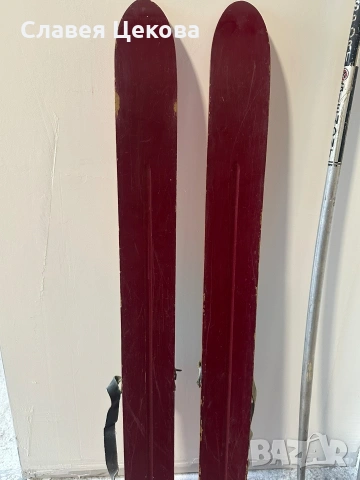 Детски ретро ски, снимка 3 - Зимни спортове - 53006103