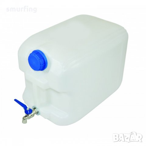 Туба за вода 20 литра с метално кранче