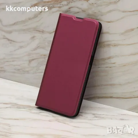 Калъф тефтер Soft / Бордо / за Samsung A25 Баркод : 3131427