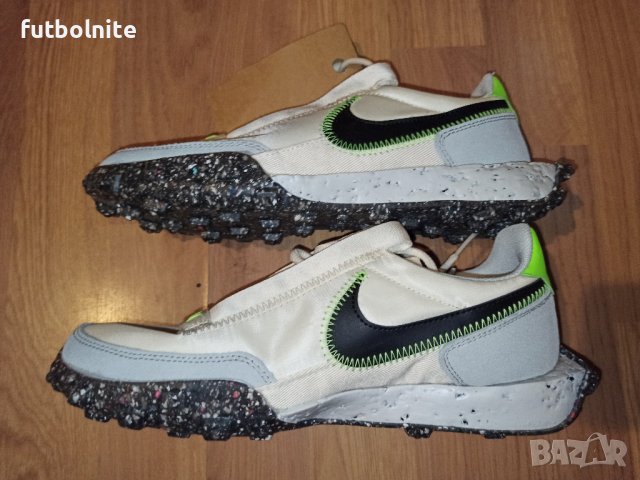 Найк Дамски маратонки женски обувки Nike Waffle Racer Crater Trainers 36.5, снимка 2 - Маратонки - 36721420