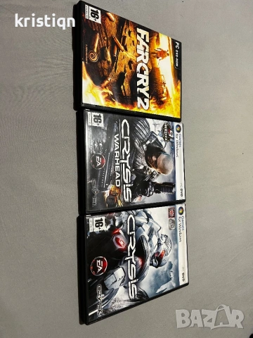 Crysis  Crysis Warhead  Far Cry 2 -CD за PC