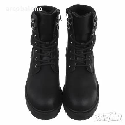 Дамски боти с връзки, 4цвята , снимка 9 - Дамски боти - 47807766