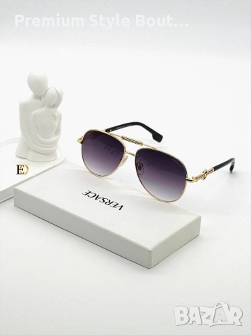 Слънчеви очила Versace Gucci Chloe Miu miu с калъф ,кутия на марката и ув защита , снимка 8 - Слънчеви и диоптрични очила - 54019866