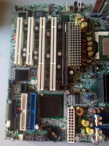 Платка дъно ASUS с 2 процесора Intel Xeon стар компютър, снимка 4 - Дънни платки - 37374193
