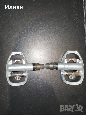 Автоматични педали Shimano PD A520 + парчета, снимка 2 - Части за велосипеди - 54058313