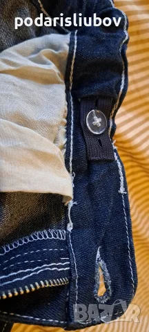 Детски дънки с 2 странични джоба. Размер 158 см, за 12-13 год., снимка 3 - Детски панталони и дънки - 56046059