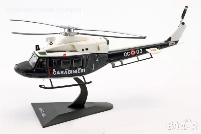AGUSTA AB412 BELL Carabinieri - мащаб 1:72 на DeAgostini моделът е нов в блистер
