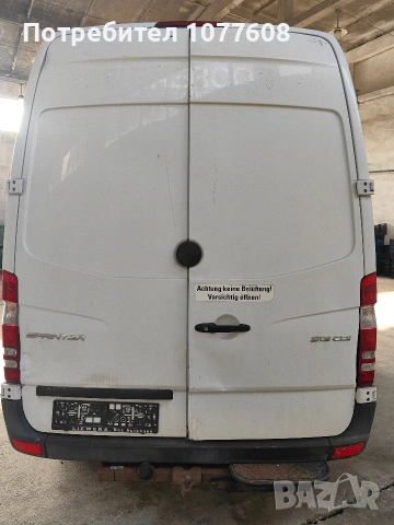 Mercedes Sprinter 313CDi / ТЕГЛИЧ/EURO 5, снимка 3 - Бусове и автобуси - 54219541