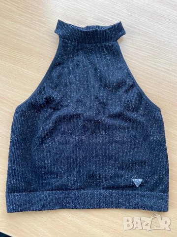 Къс топ GUESS, снимка 2 - Корсети, бюстиета, топове - 42078733