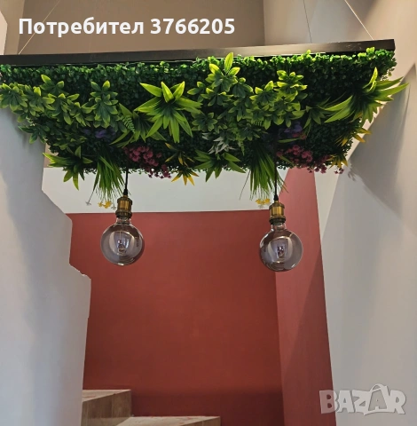 Дизайнерска лампа, снимка 4 - Лампи за таван - 53926433