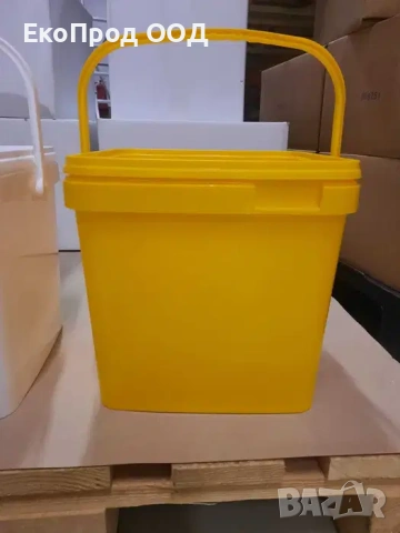 Пластмасови кофи с капаци, снимка 3 - Други - 54267810