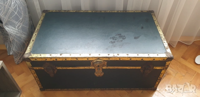 Стар куфар,ракла,скрин, снимка 2 - Антикварни и старинни предмети - 54256523
