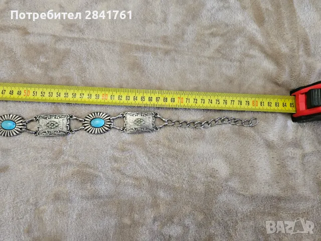 Старинна брошка забодка и колан за носия, снимка 6 - Други - 40224048