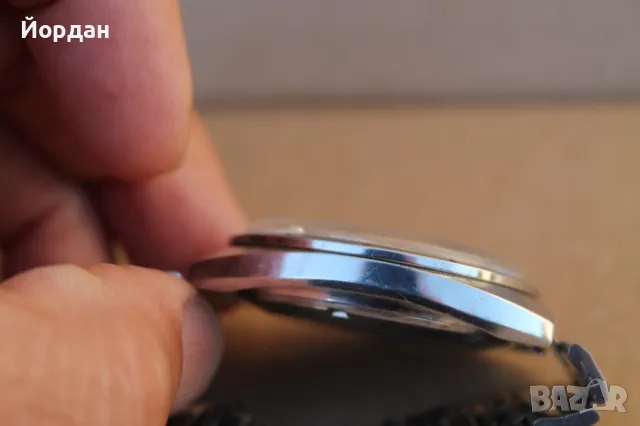 Японски автоматичен мъжки ръчен часовник ''Orient'' календар, снимка 14 - Мъжки - 47666351