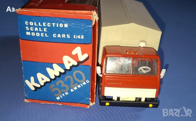 Руски съветски соц модел КАМАЗ 5320 1:43 СССР Made in USSR, снимка 7 - Колекции - 50506586