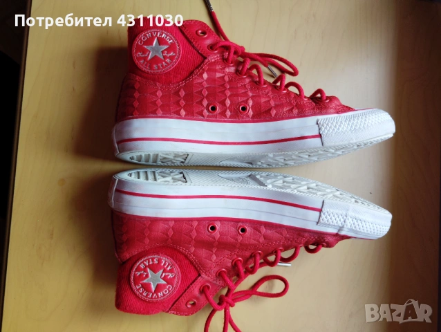 Converse кожени кецове унисекс номер 40, снимка 7 - Кецове - 53807043