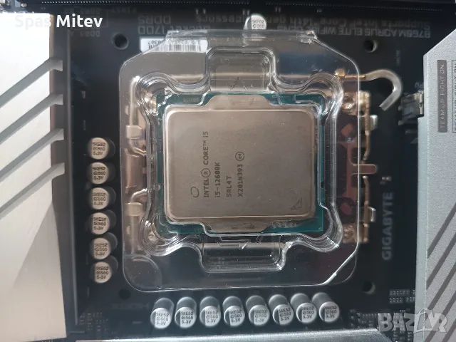 Дъно и Процесор  Gigabyte B760M Elite Gen6 Intel Core i5-12600K
Gigabyte B760M AORUS ELITE WIFI6E G