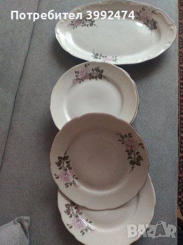 Чинии за основно,на Изида(1973г.) +подарък 