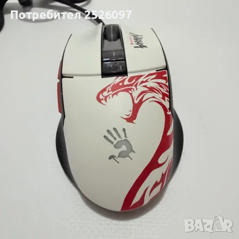 Мишка A4 BLOODY L65 MAX Naraka RGB, снимка 5 - Клавиатури и мишки - 56019086