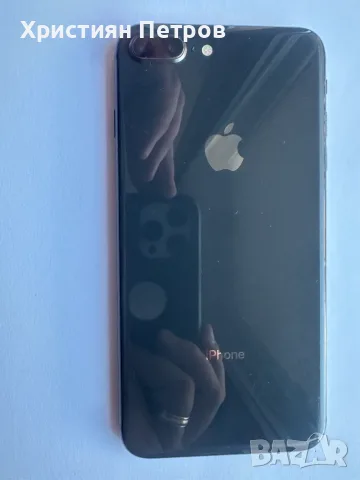 КАТО НОВ !!! iPhone 8 Plus - 64GB - черен - 100% БАТЕРИЯ !!!, снимка 8 - Apple iPhone - 56077555