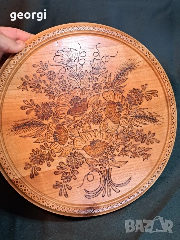 дървено пано за стена ръчна изработка 34/4, снимка 3 - Декорация за дома - 54163690