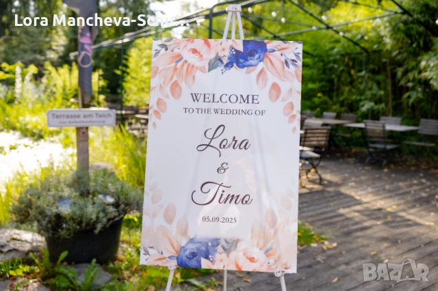 Сгъваем метален статив (триножник) – Бял цвят, като НОВ!